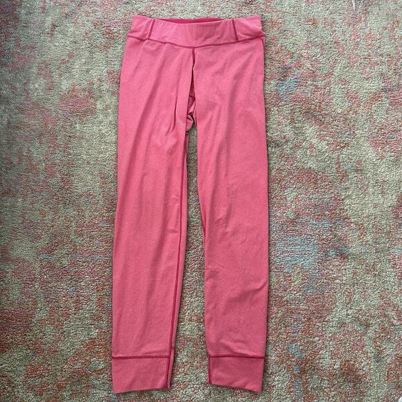 PATAGONIA girls M 10 Capilene Base Layer pants Bottoms Pink Hiking Camping Trek - Picture 1 of 10